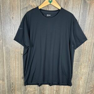 BRADY Brand Men's Durable Comfort Training Short Sleeve Tee Shirt Black Size XL